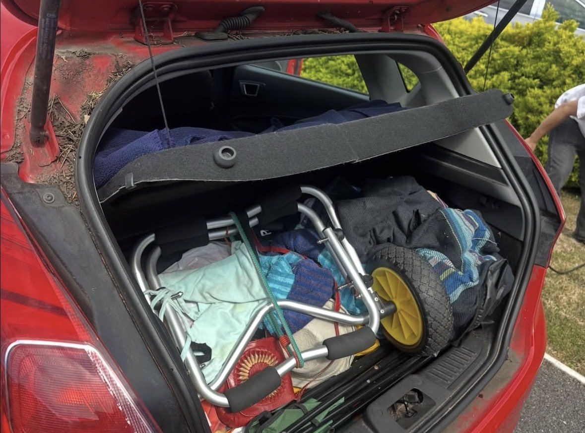 Boot before clearing and cleaning